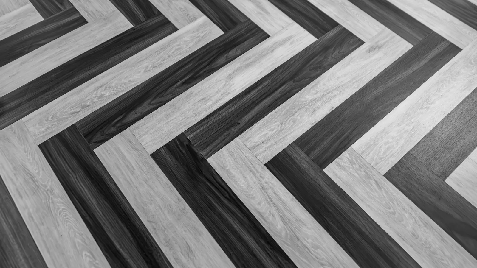 Black and white chevron pattern