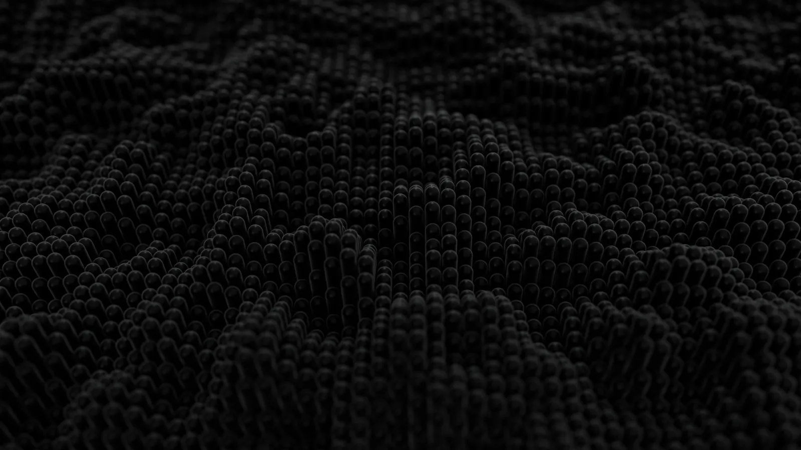 Black textured carpet