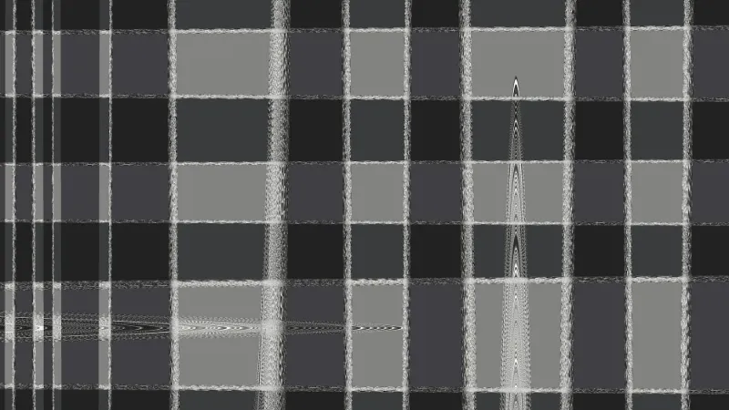Grey plaid pattern