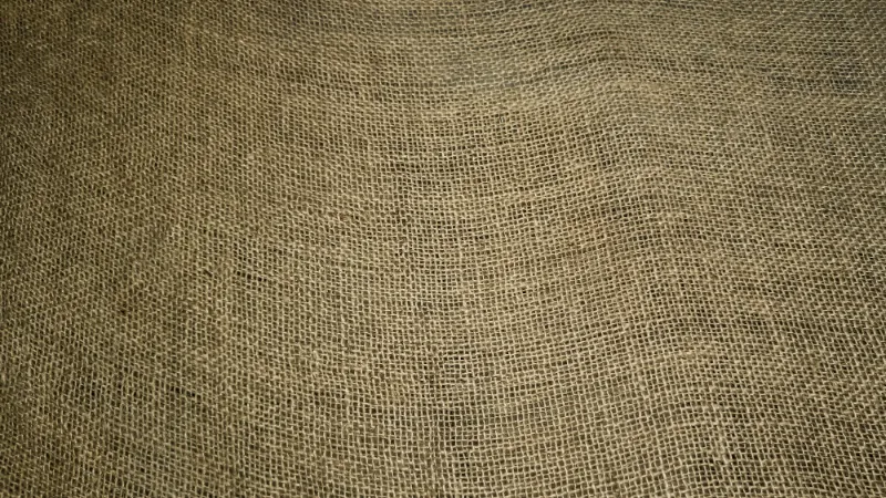 Hessian weave texture
